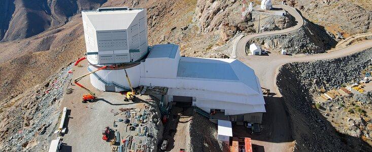 Observatorio Vera C. Rubin en construcción