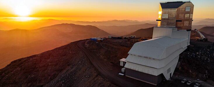 Rubin al atardecer