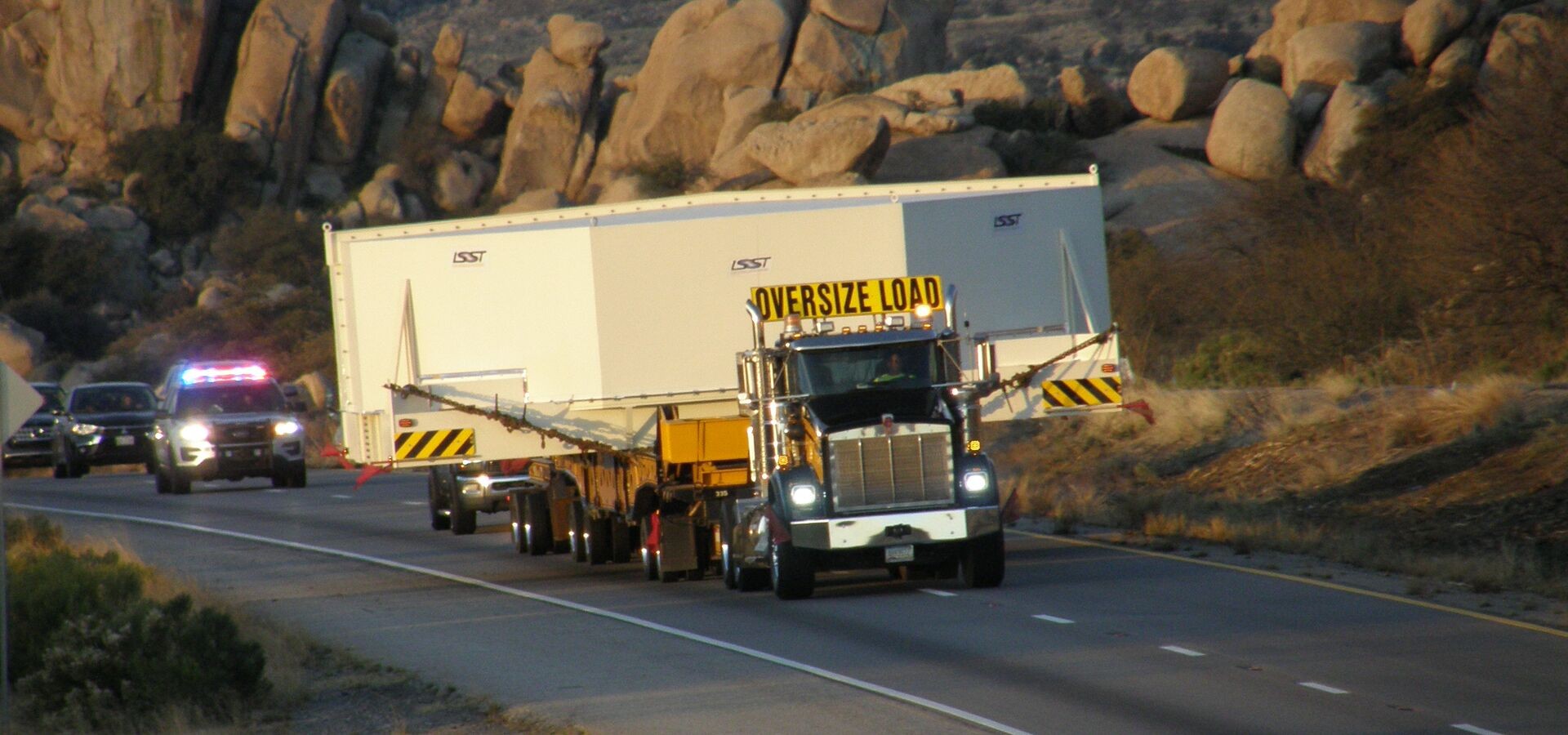 M1M3 Travels from Tucson to Houston